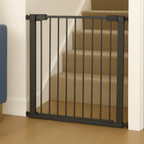 Barrière de sécurité pour bébé FYLO, fixation par pression, extra large - Gris