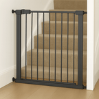 Barrière de sécurité pour bébé FYLO, fixation par pression, extra large - Gris
