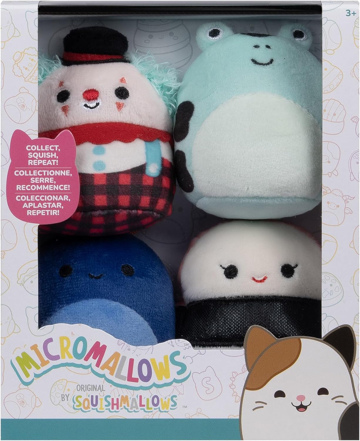 Squishmallows Micromallows 2.5" Plush 4 Pack