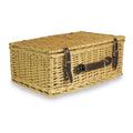 46cm Buff Willow Wicker Picnic Basket