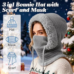 This winter is warm and fashionable ❄️✨ Winter masks and hats