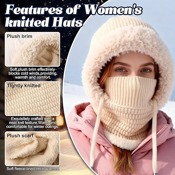 This winter is warm and fashionable ❄️✨ Winter masks and hats